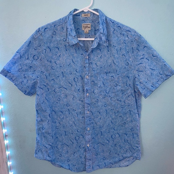 Short sleeve, “J. Crew” Button up. - Picture 2 of 2